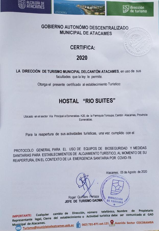 Rio Suites Тонсупа Екстериор снимка